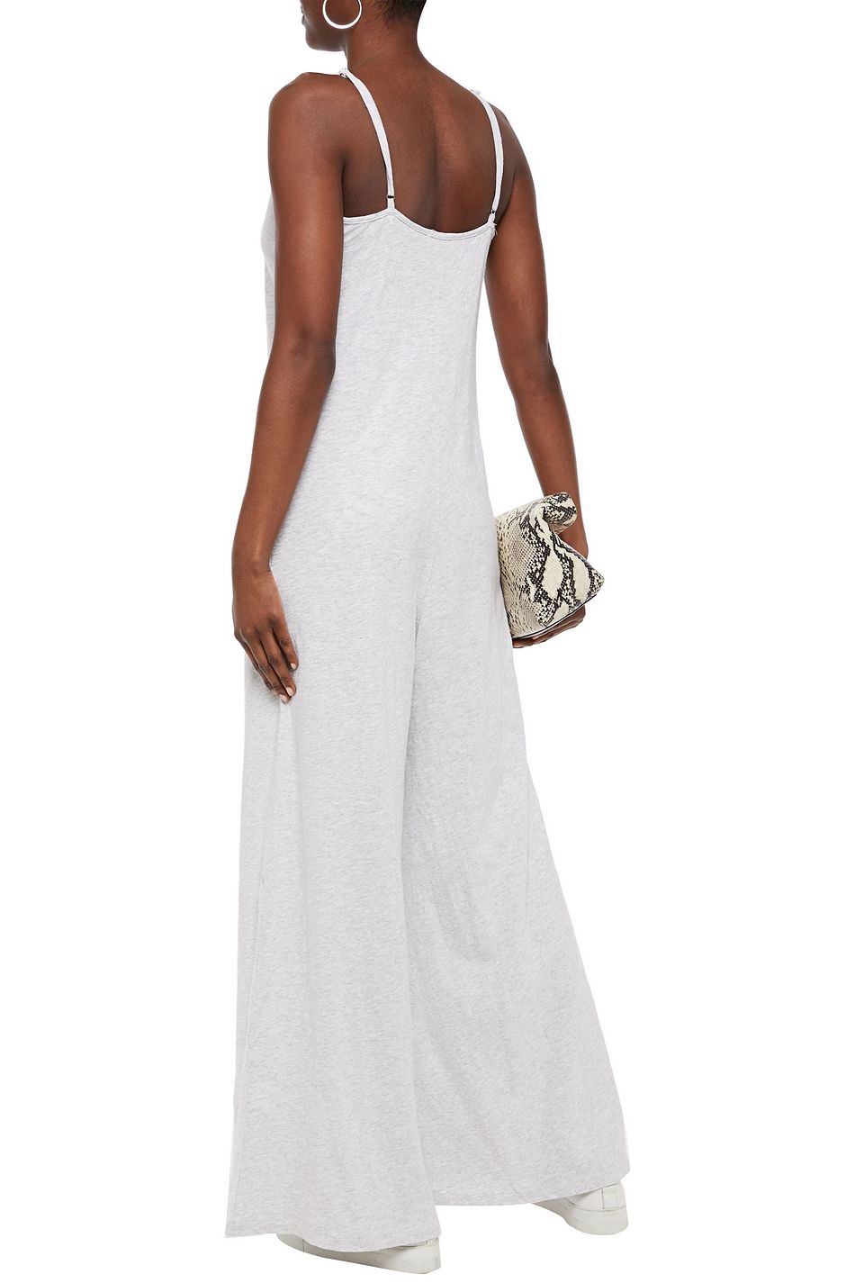 cotton wide leg jumpsuit