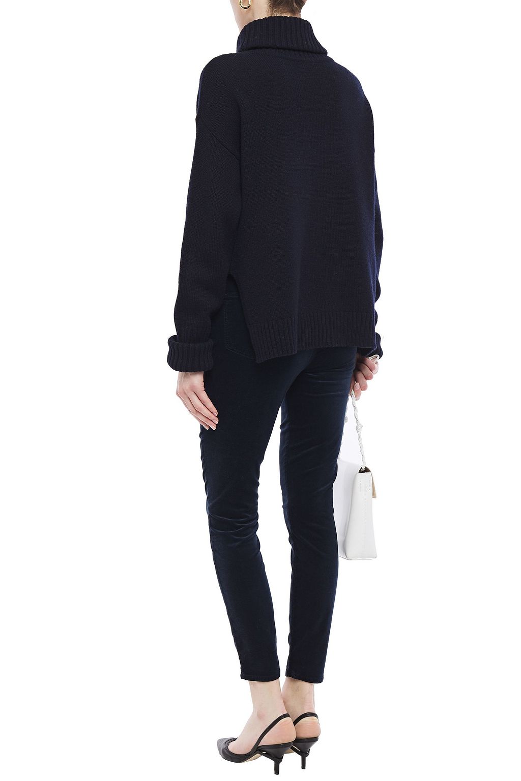 J BRAND Leenah cotton-blend velvet skinny pants