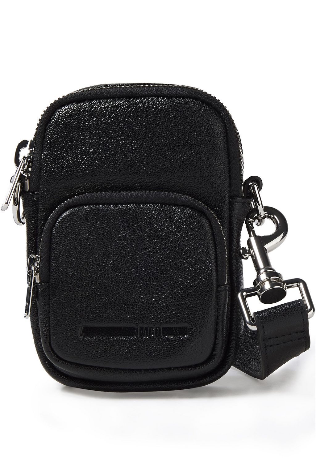 mcq alexander mcqueen leather shoulder bag