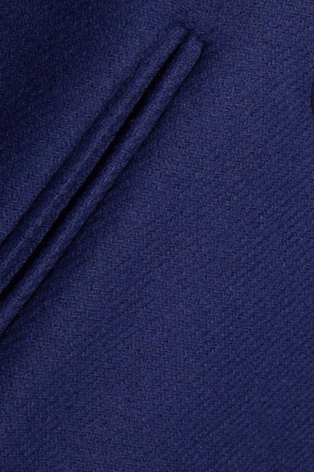 LOVE MOSCHINO Double-breasted wool-blend twill coat