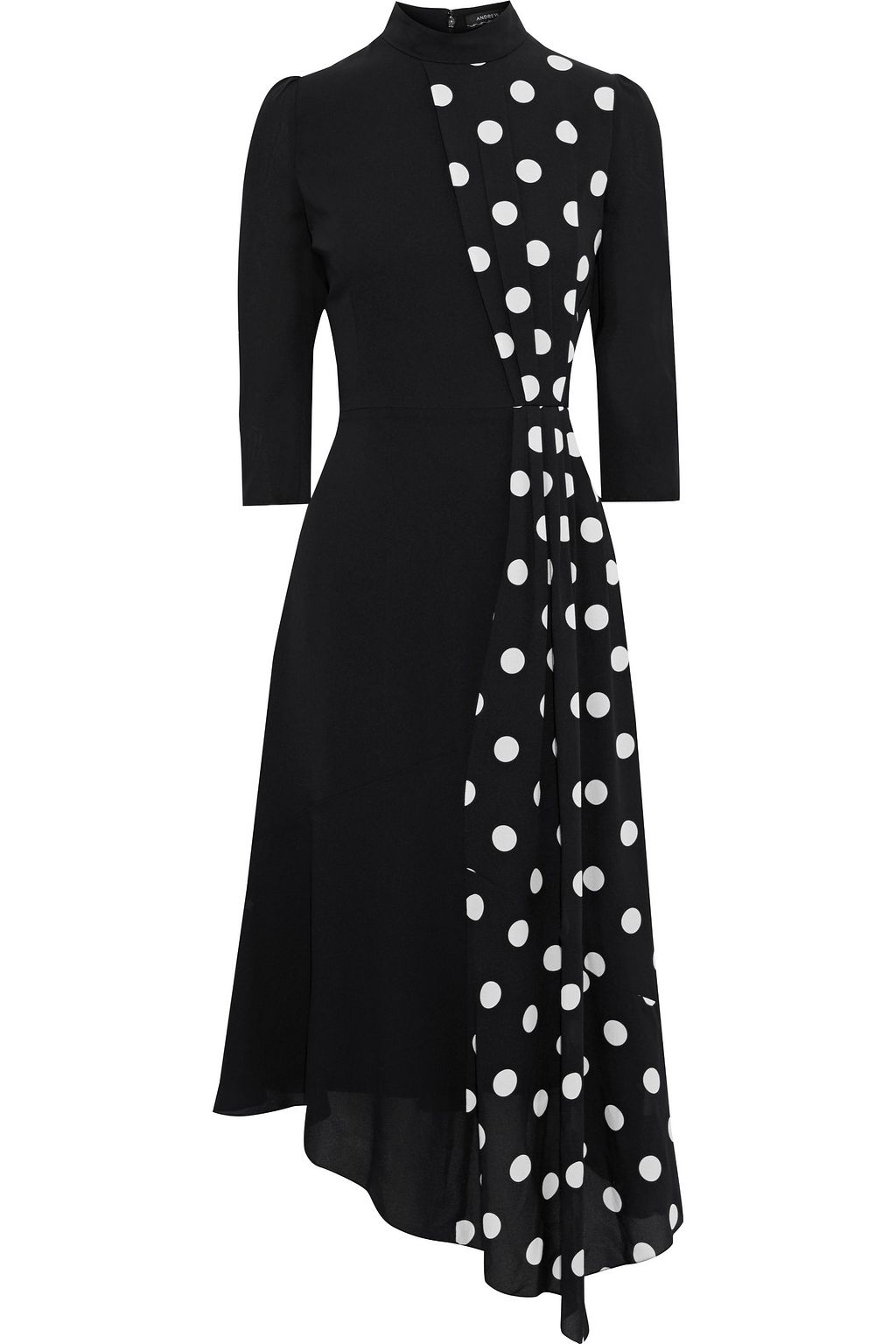 andrew gn polka dot dress