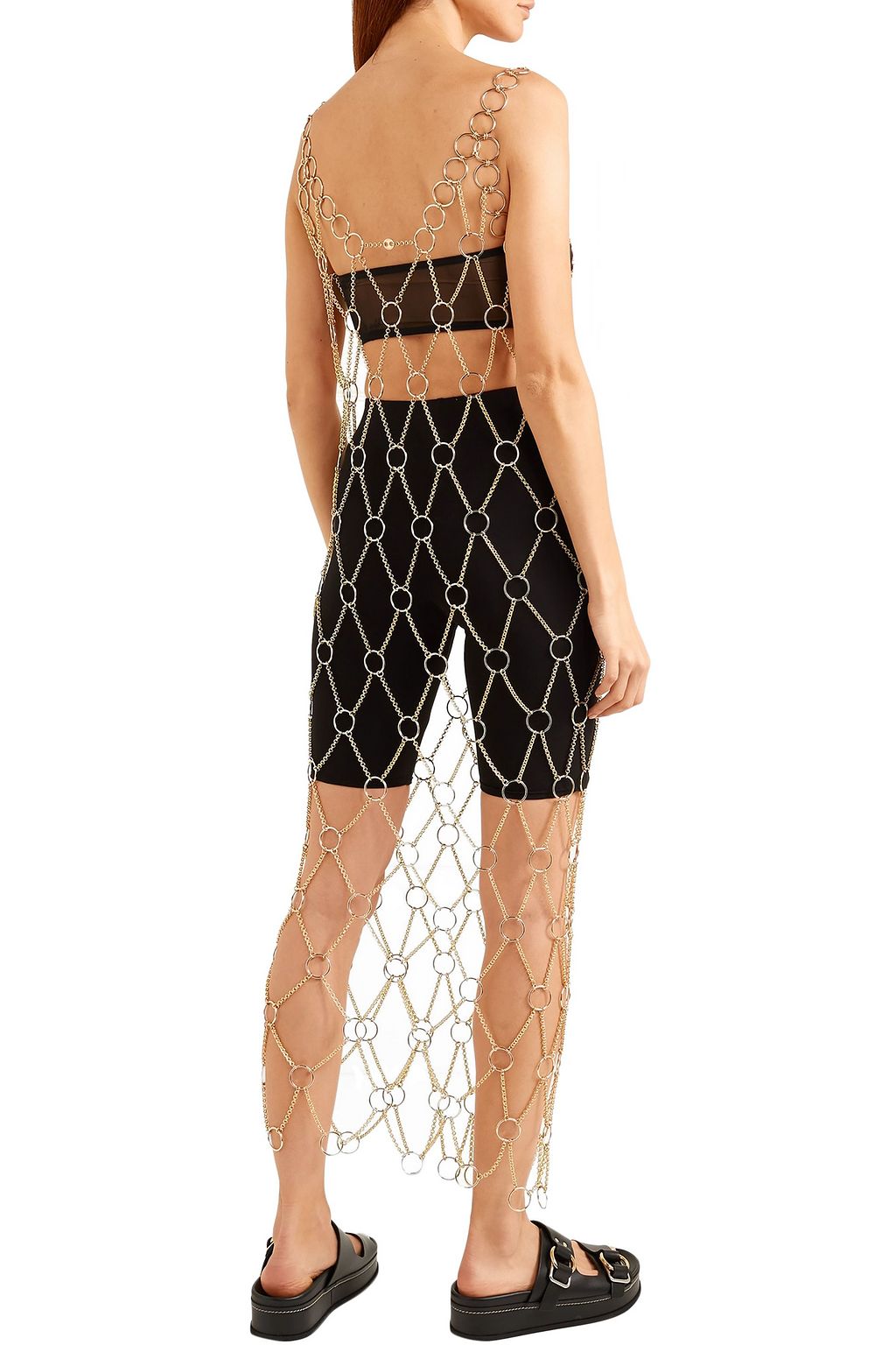 ALYANA™ - Chain Link Midi Dress