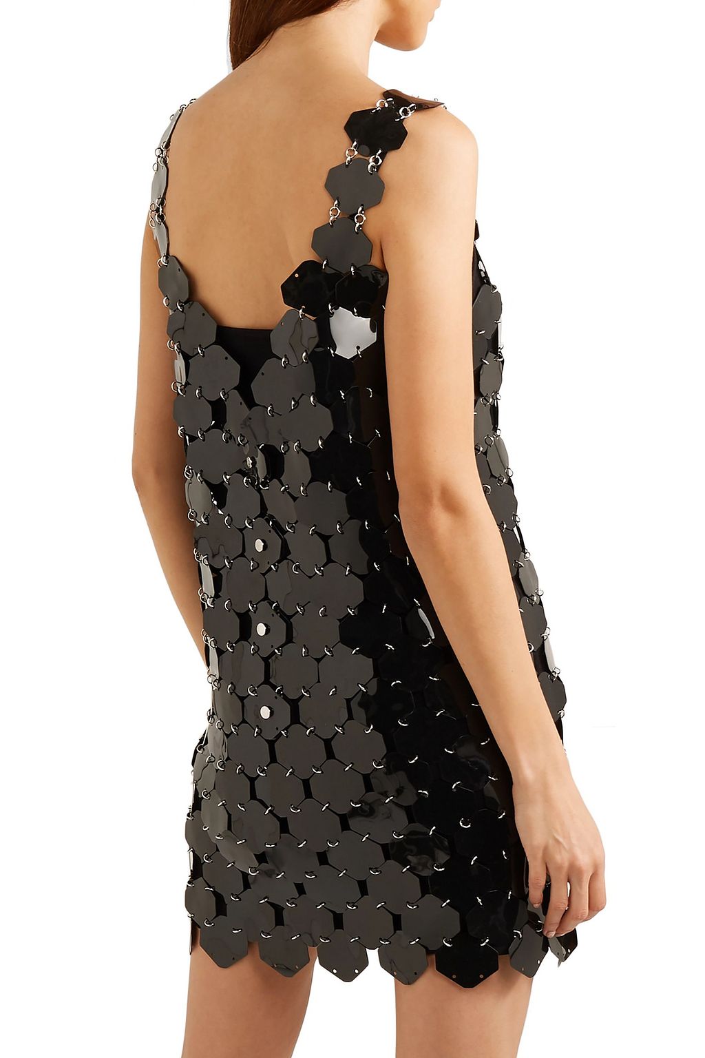 RABANNE Chainmail mini dress