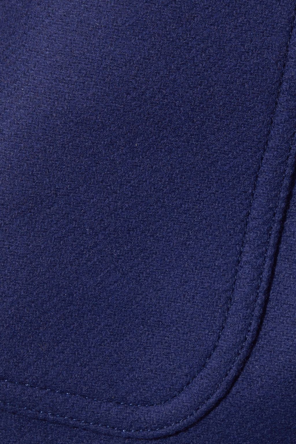 LOVE MOSCHINO Double-breasted wool-blend twill coat