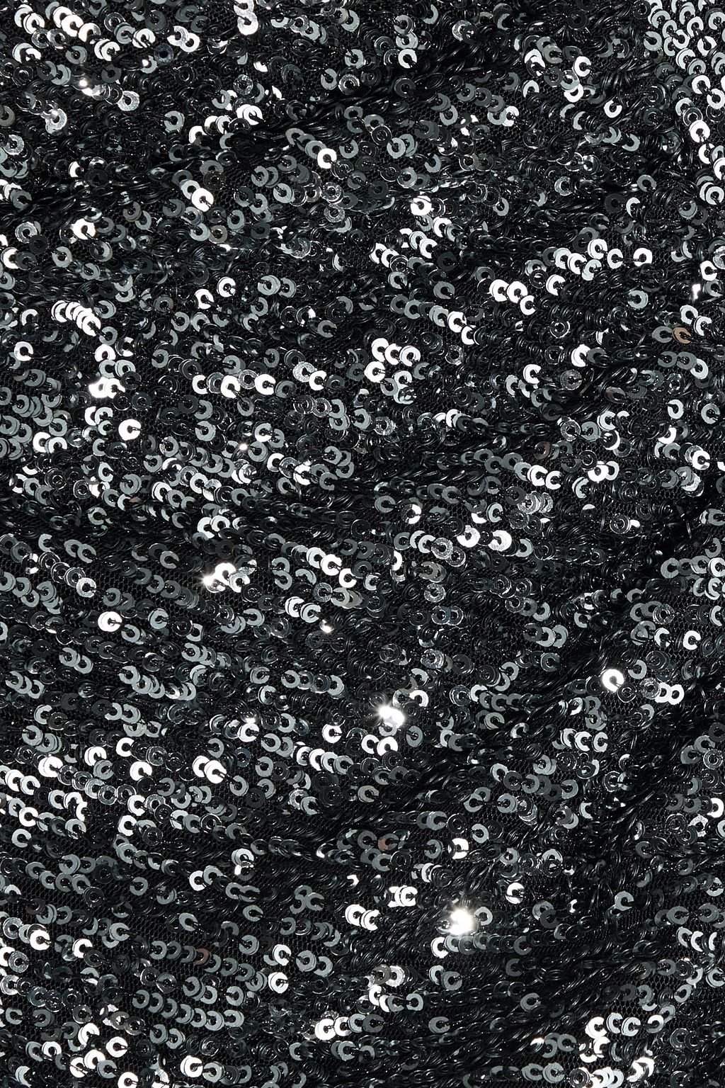 ALICE + OLIVIA Fidela wrap-effect sequined tulle mini skirt