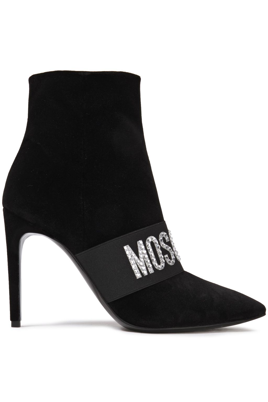moschino boots heels