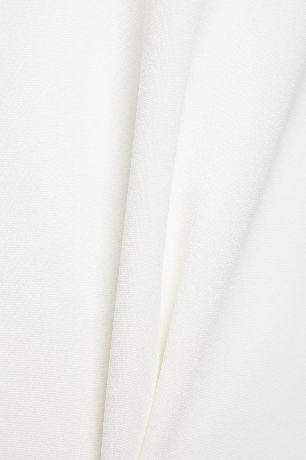 DAVID KOMA Embellished split-front cady gown