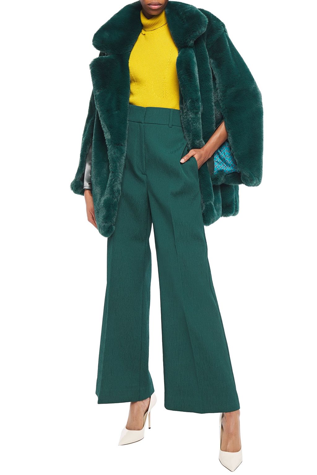 EACH X OTHER Faux fur coat