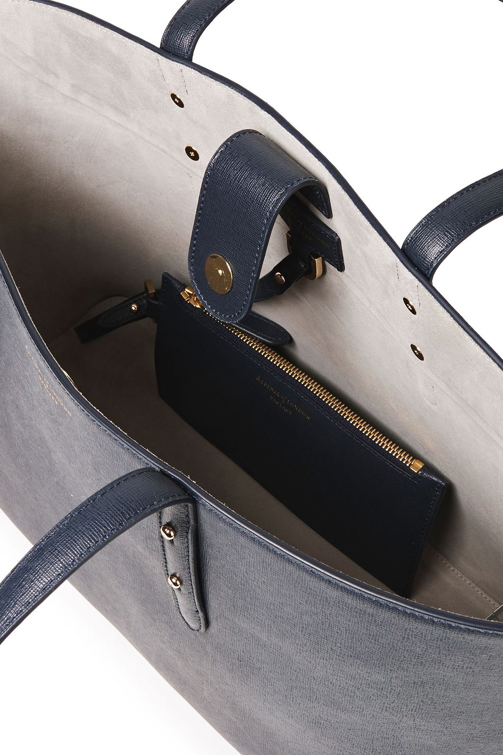 ASPINAL OF LONDON Regent textured-leather tote