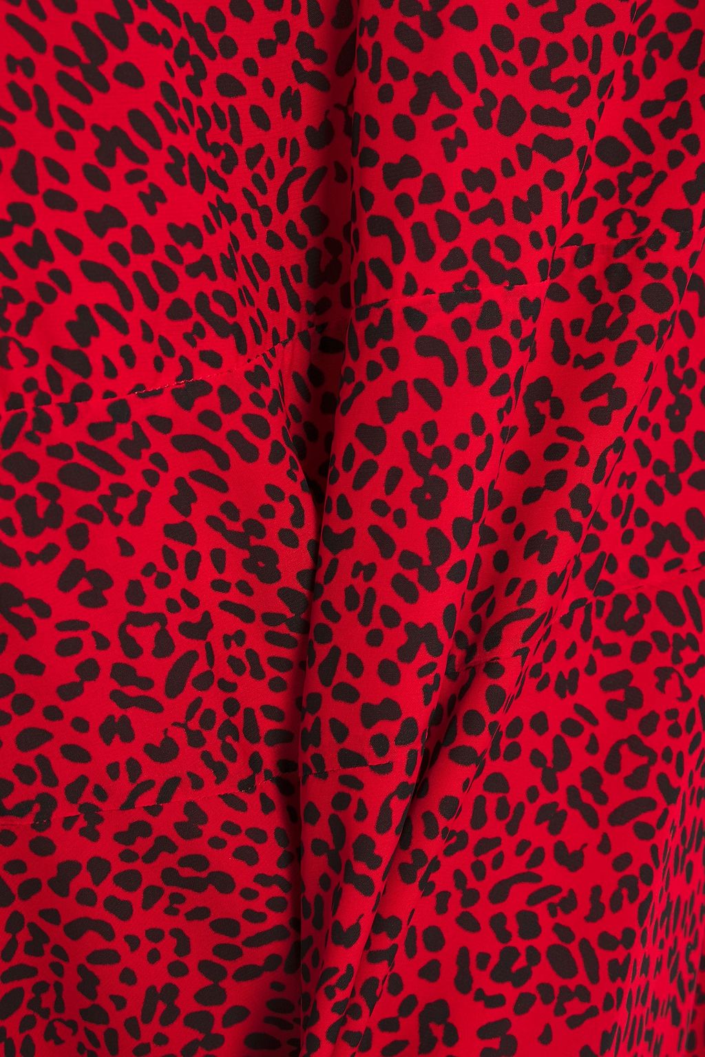 ALICE + OLIVIA Leopard-print georgette mini dress