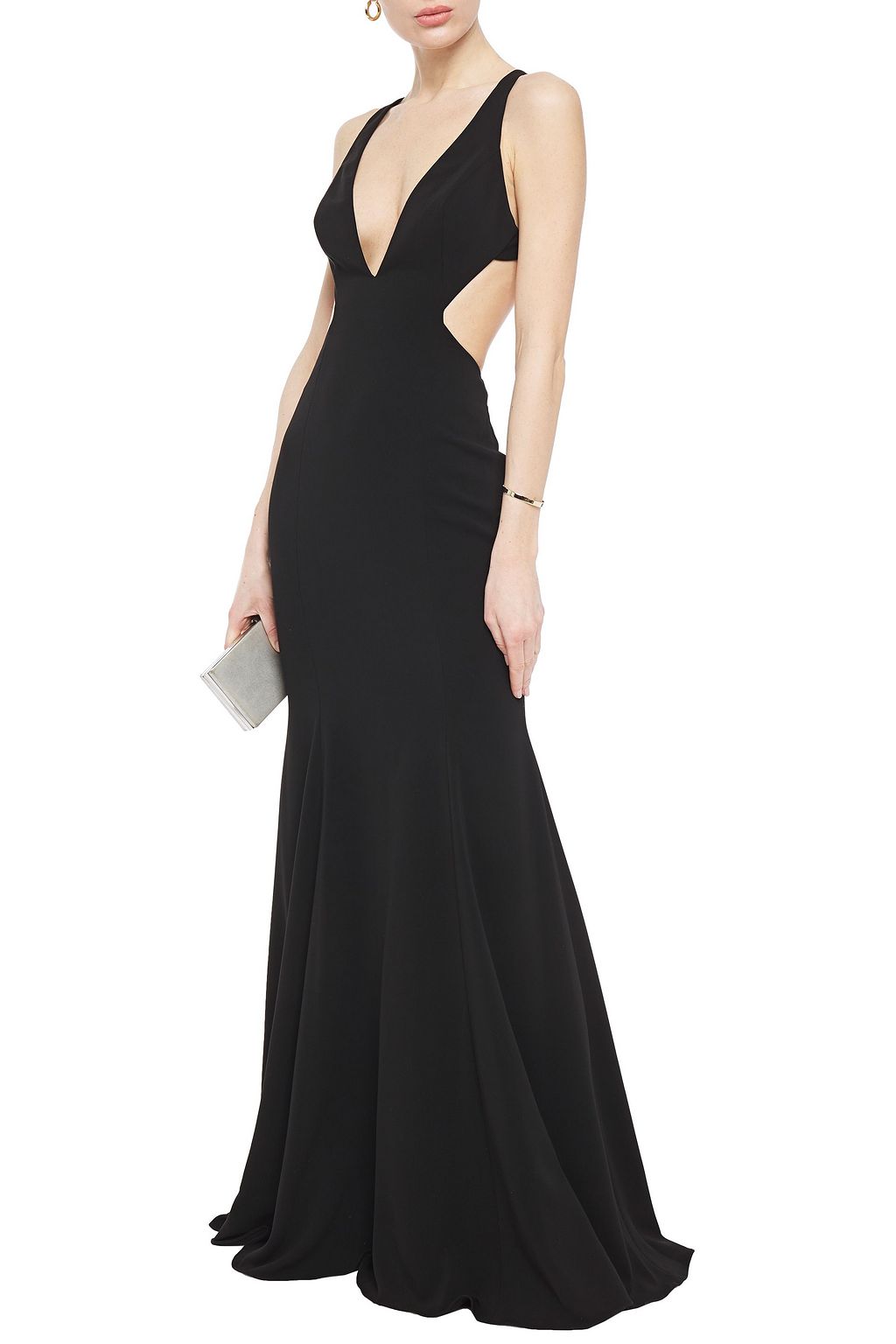 JAY GODFREY Douglas open-back stretch-crepe gown