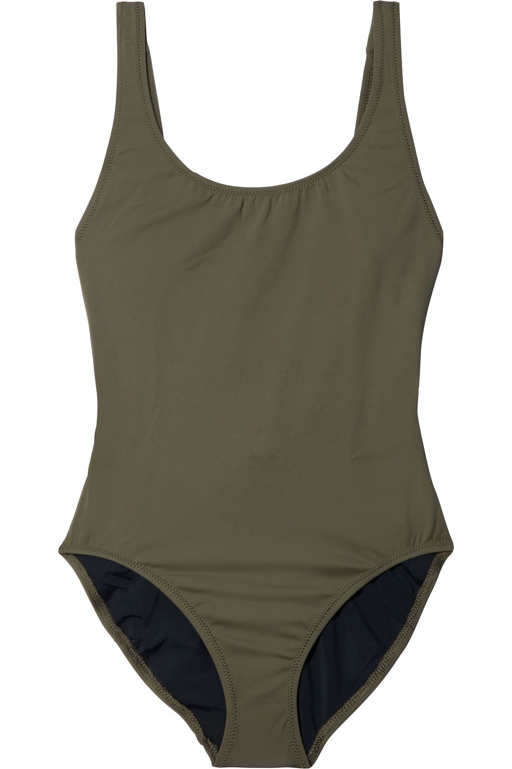 army green one piece swimsuit