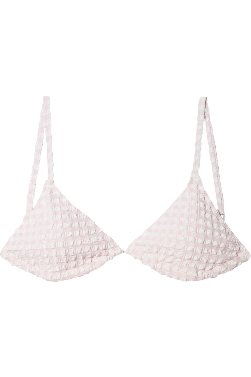 pastel pink bikini top