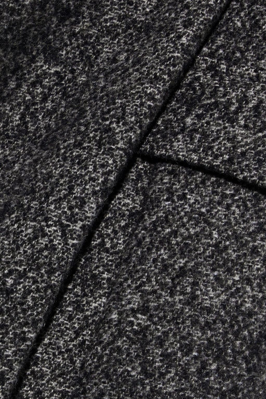 DKNY Mélange tweed coat