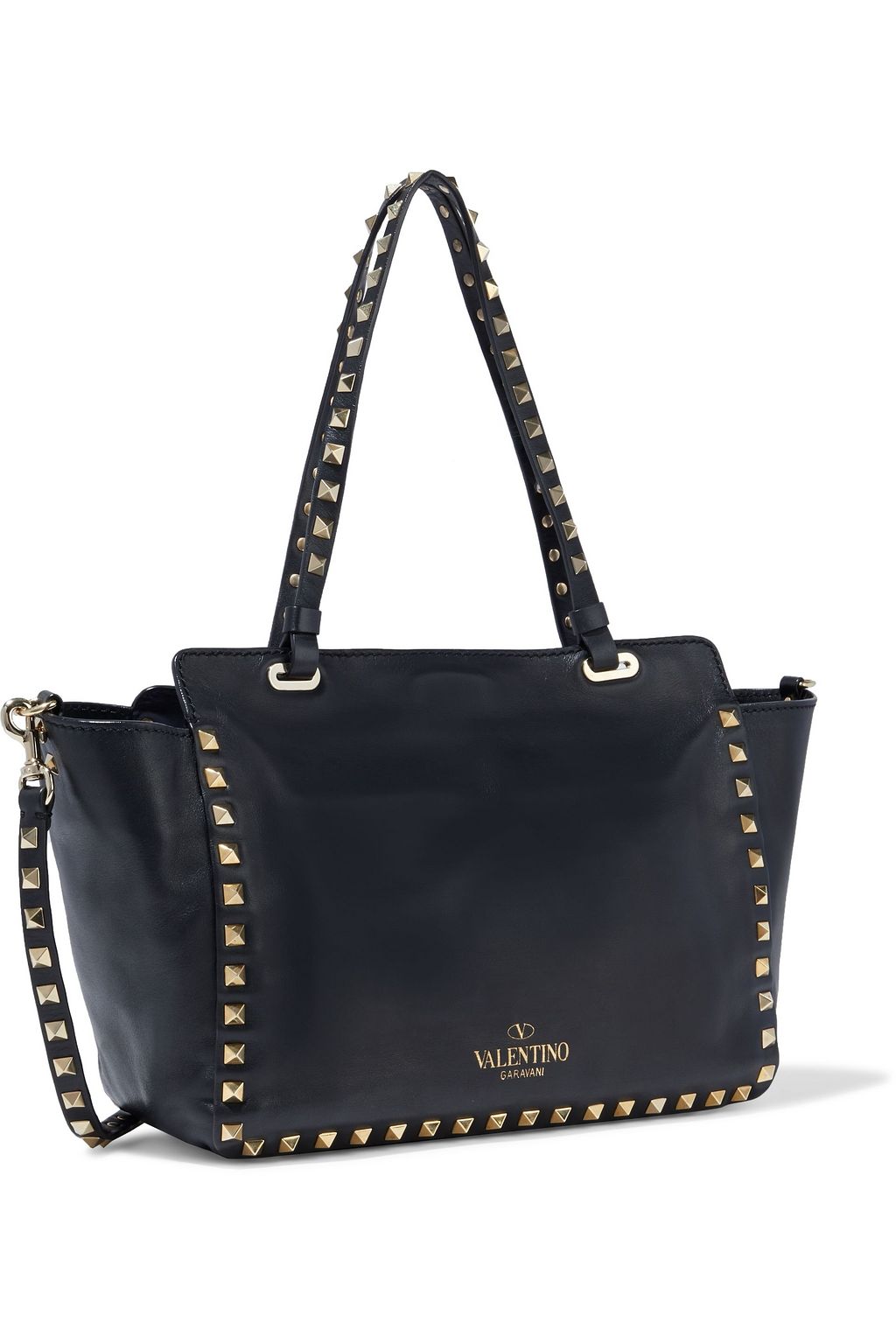 VALENTINO GARAVANI Rockstud leather shoulder bag THE