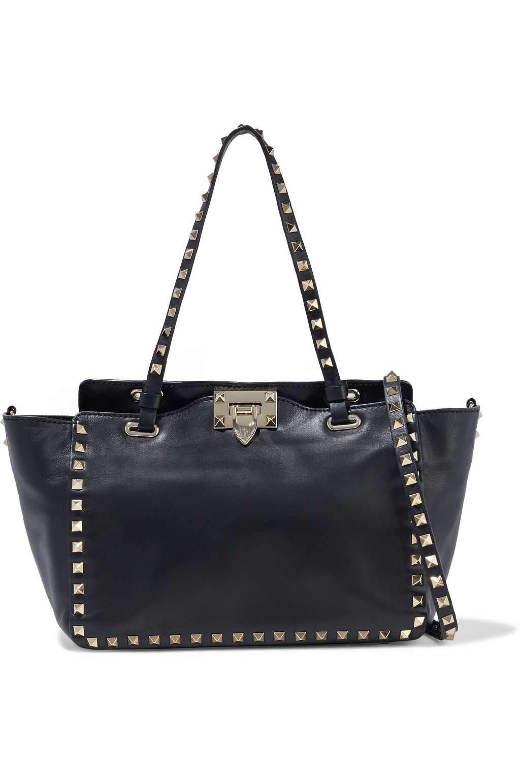 VALENTINO GARAVANI Rockstud leather shoulder bag THE
