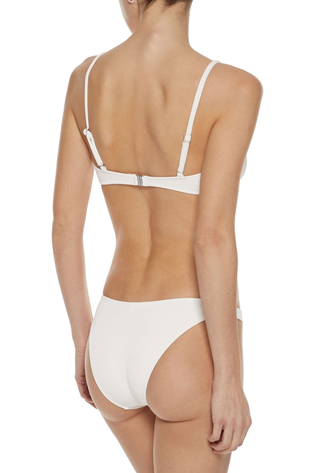 SOLID & STRIPED X RE/DONE The Nantucket ribbed low-rise bikini briefs