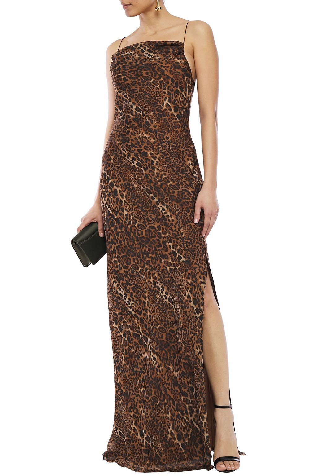 CAMI NYC The Carla leopard-print silk-chiffon maxi dress