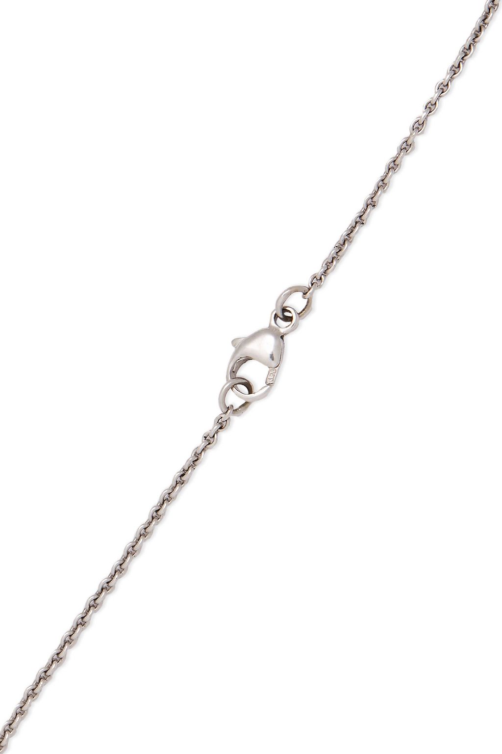 PAMELA LOVE Arch 18-karat white gold diamond necklace