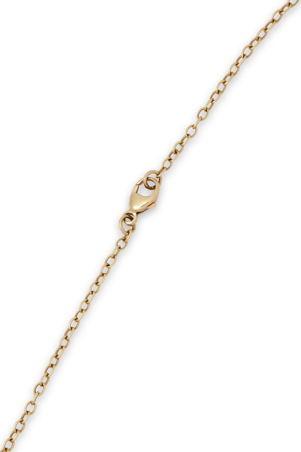 PAMELA LOVE Moon Phase 18-karat gold diamond necklace