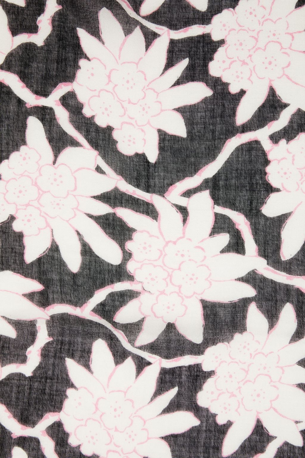 VALENTINO GARAVANI Floral-print cashmere and silk-blend gauze