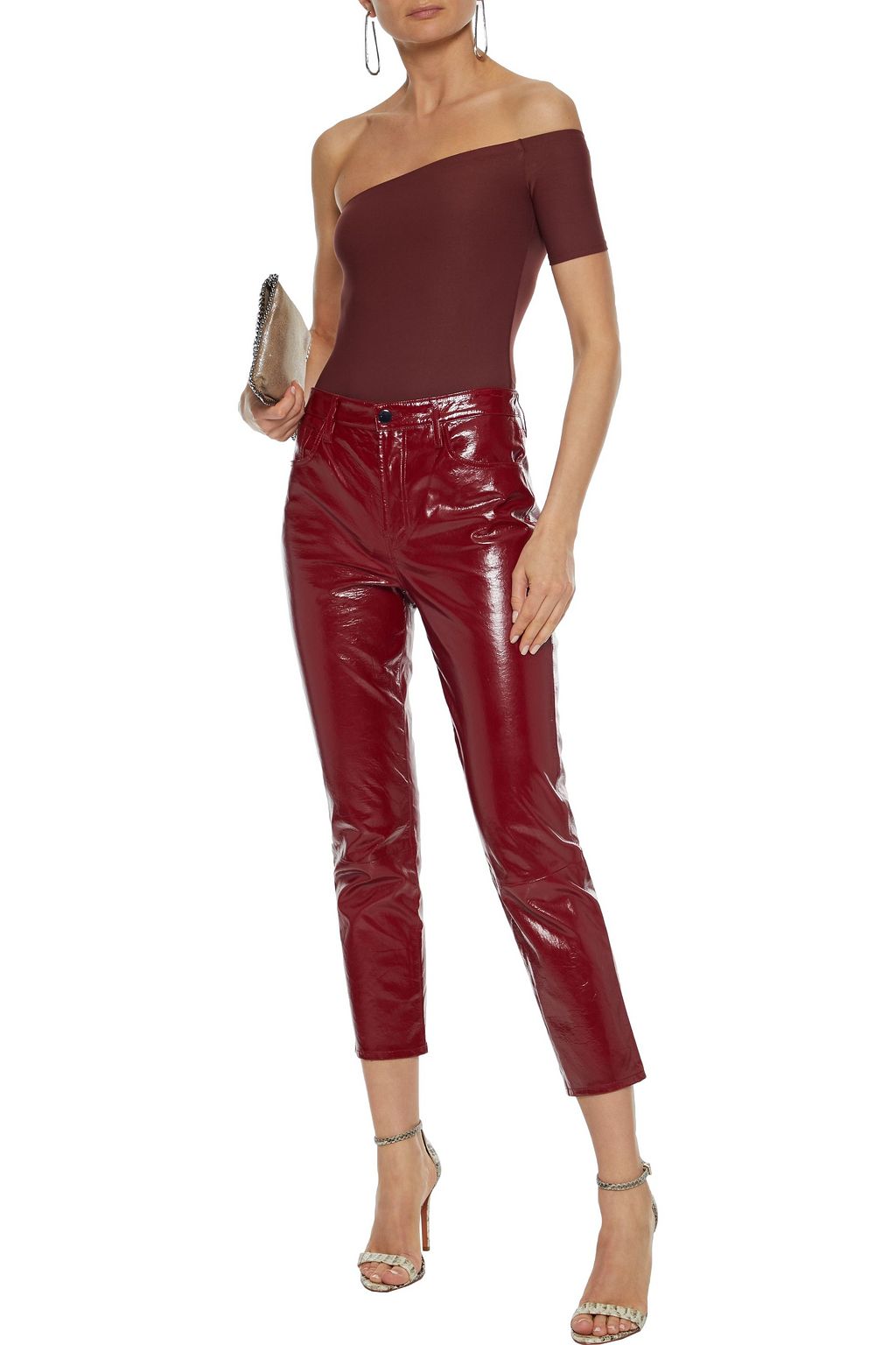 ALIX NYC Off-the-shoulder stretch-jersey bodysuit