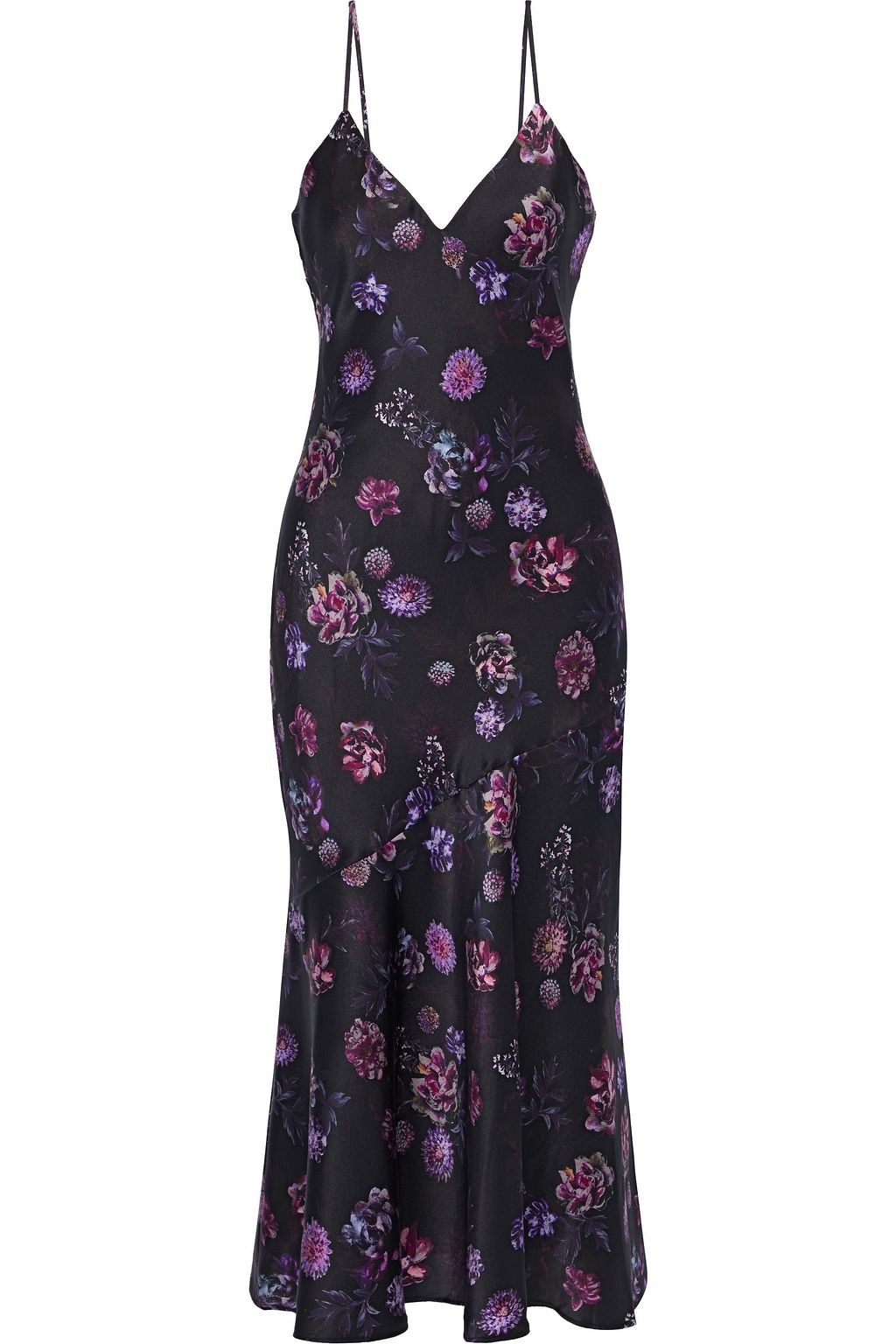 CAMI NYC The Colleen floral-print silk-charmeuse midi slip dress | Sale ...