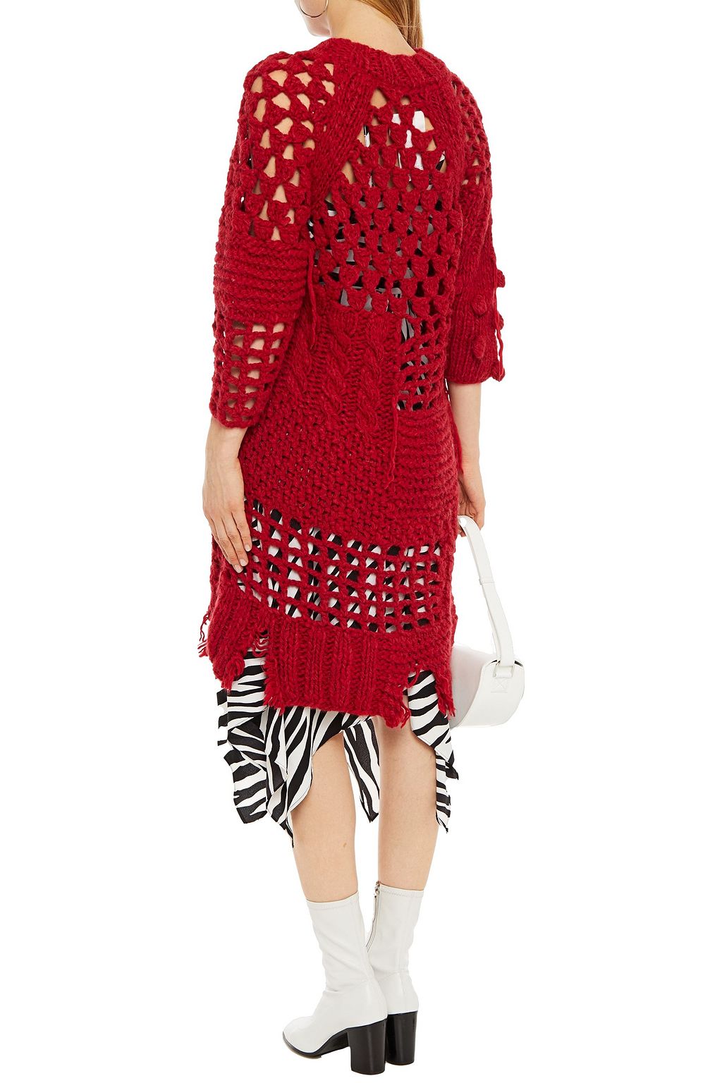 MM6 MAISON MARGIELA Open-knit dress
