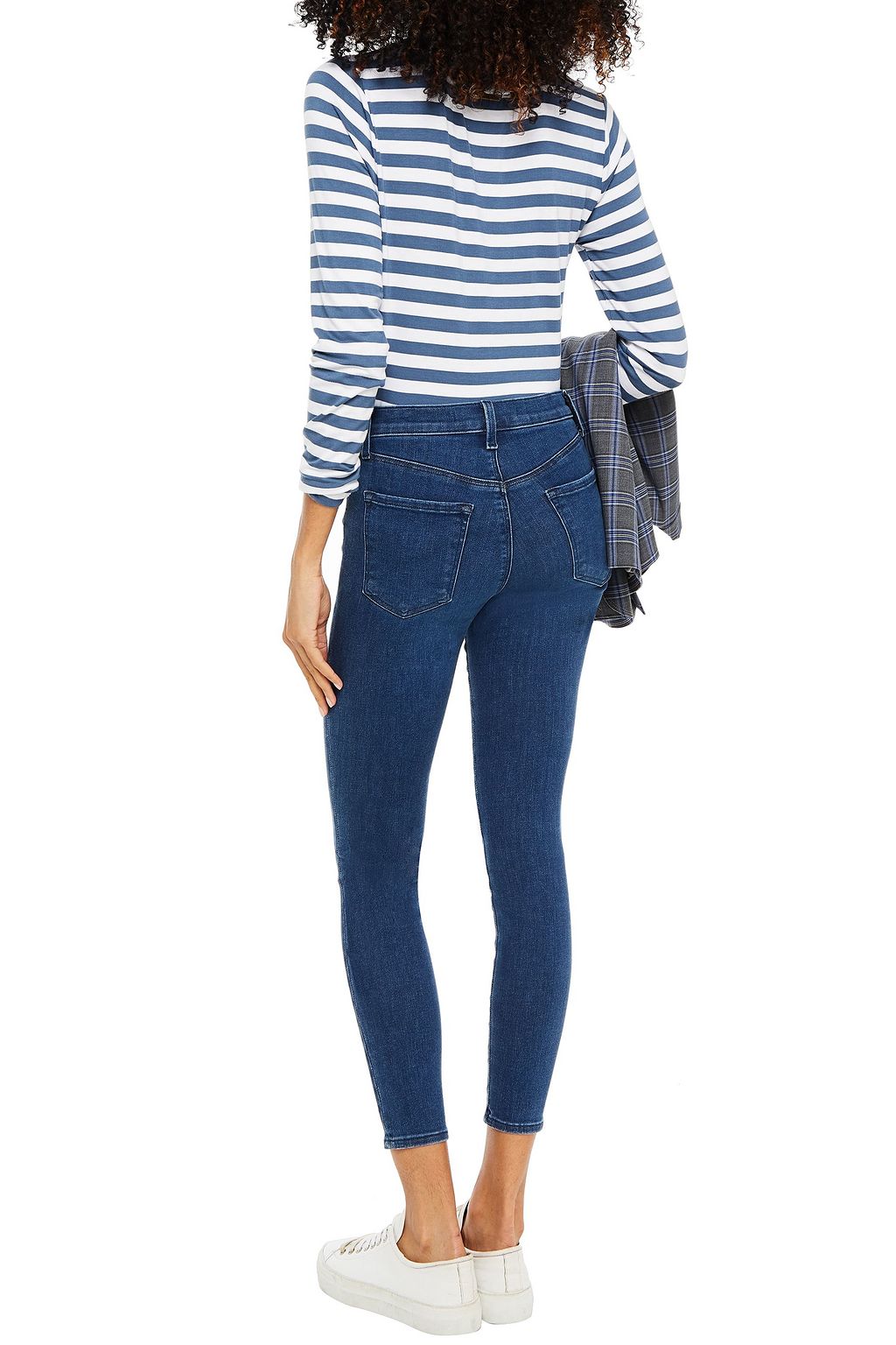 J BRAND Alana cropped high-rise skinny jeans
