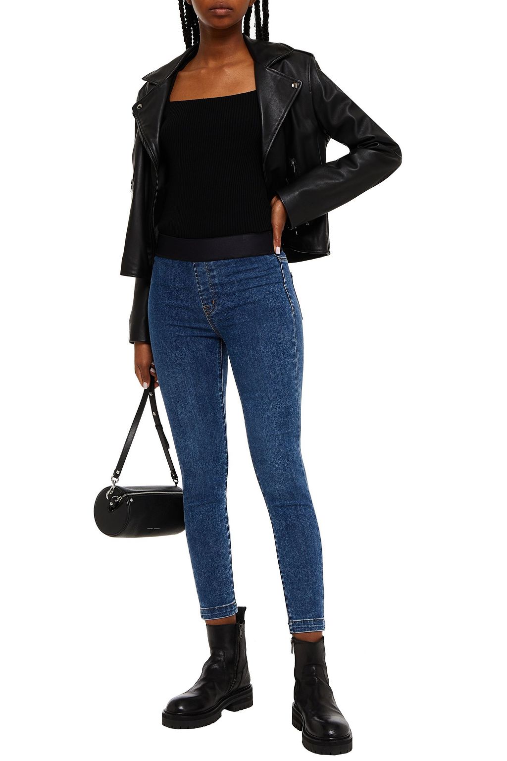 J BRAND Dellah cropped denim leggings
