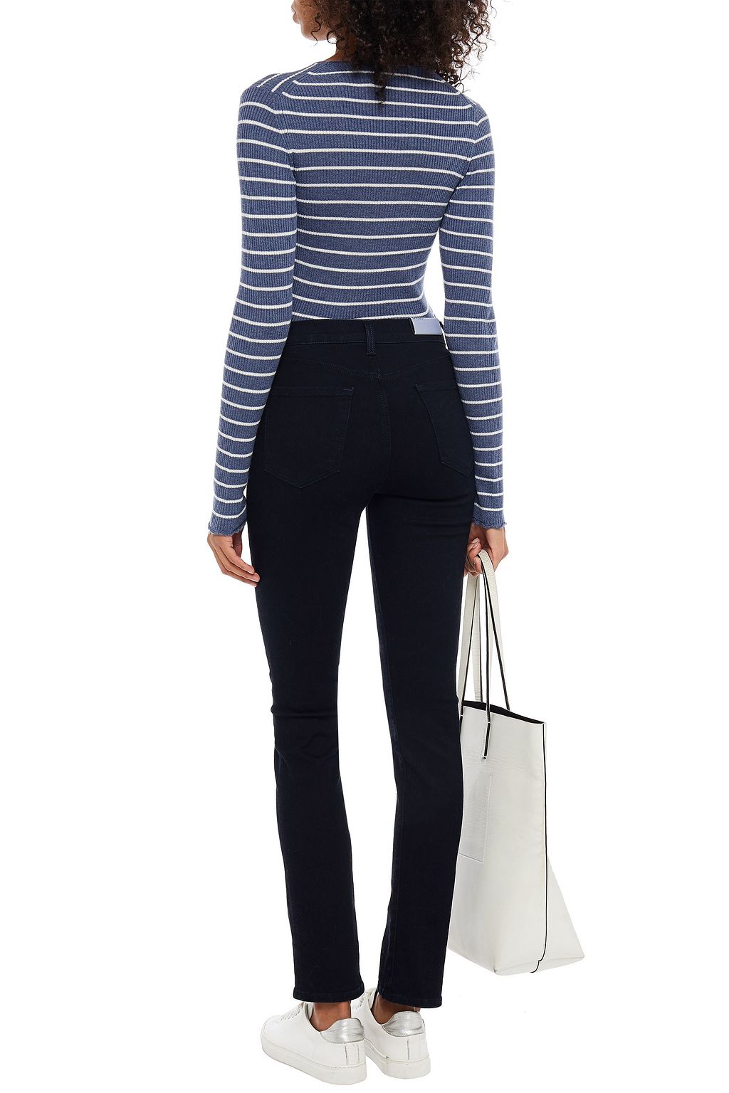 J BRAND High-rise tapered jeans