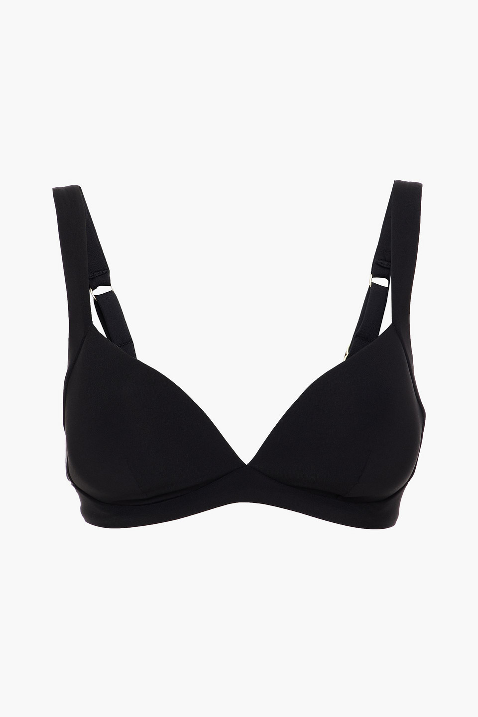 Jets Australia By Jessika Allen Woman Bikini Top Black Size 12