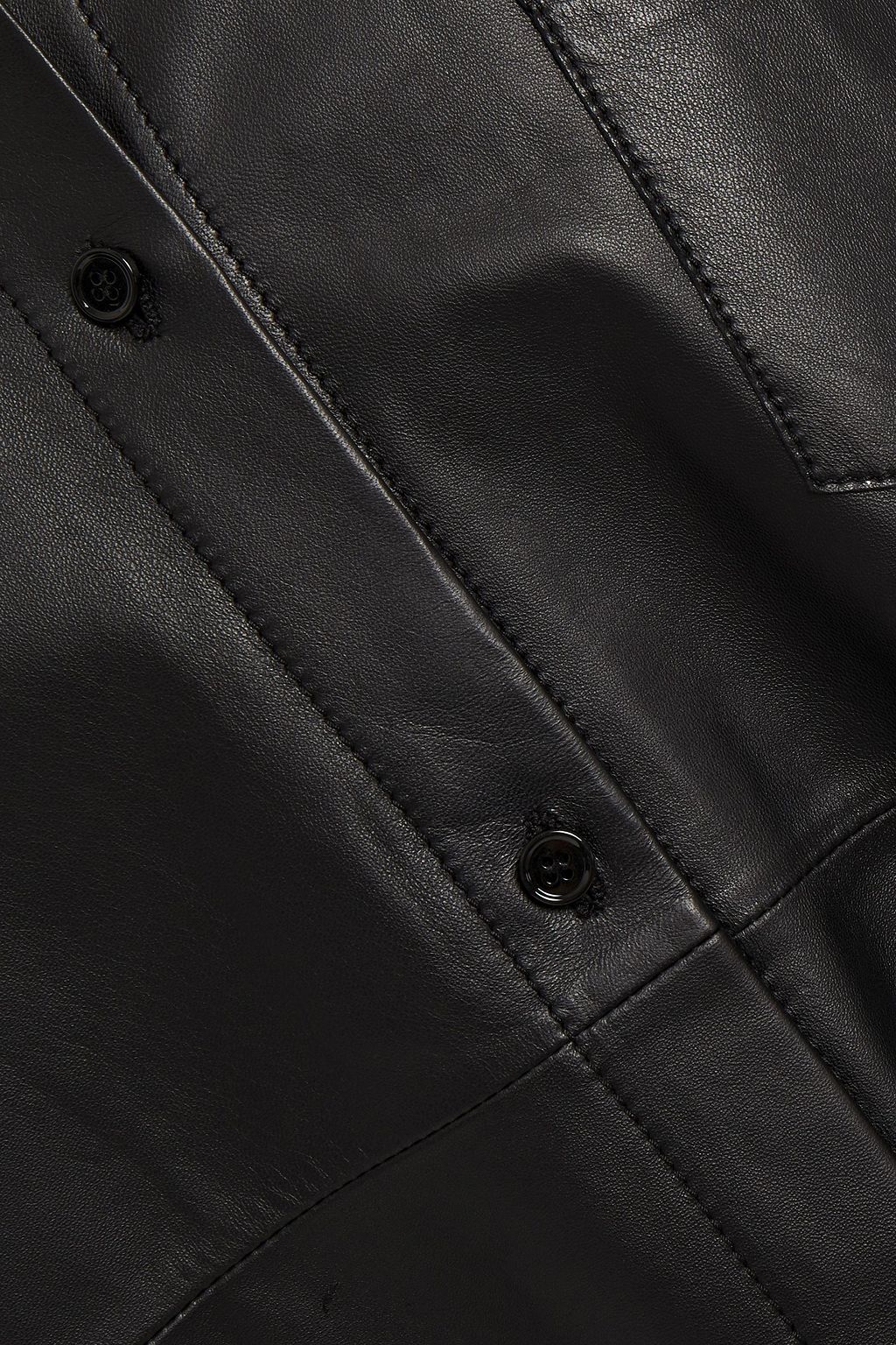 MM6 MAISON MARGIELA Oversized leather shirt