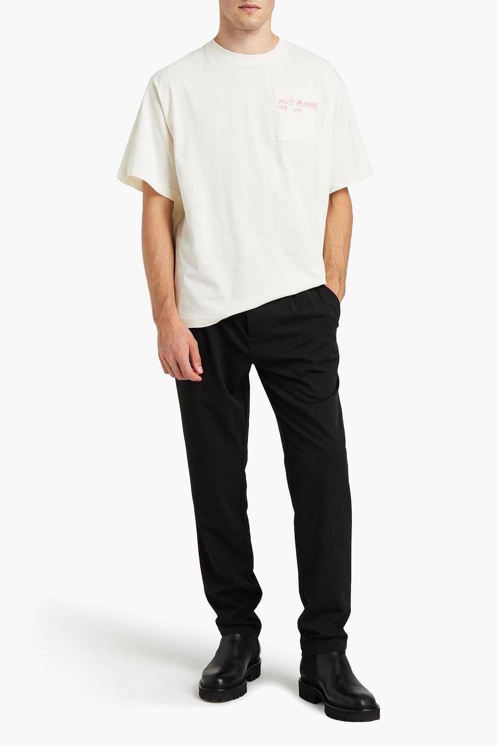 MCQ ALEXANDER MCQUEEN Printed cotton-jersey T-shirt