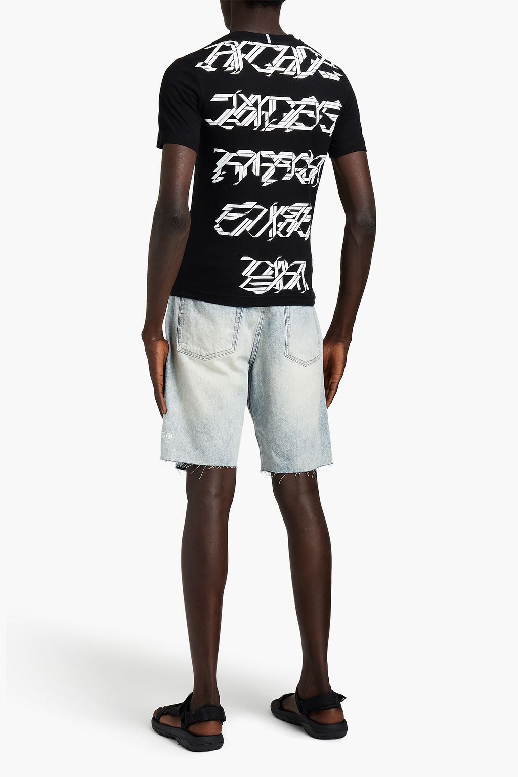 MCQ ALEXANDER MCQUEEN Printed cotton-jersey T-shirt