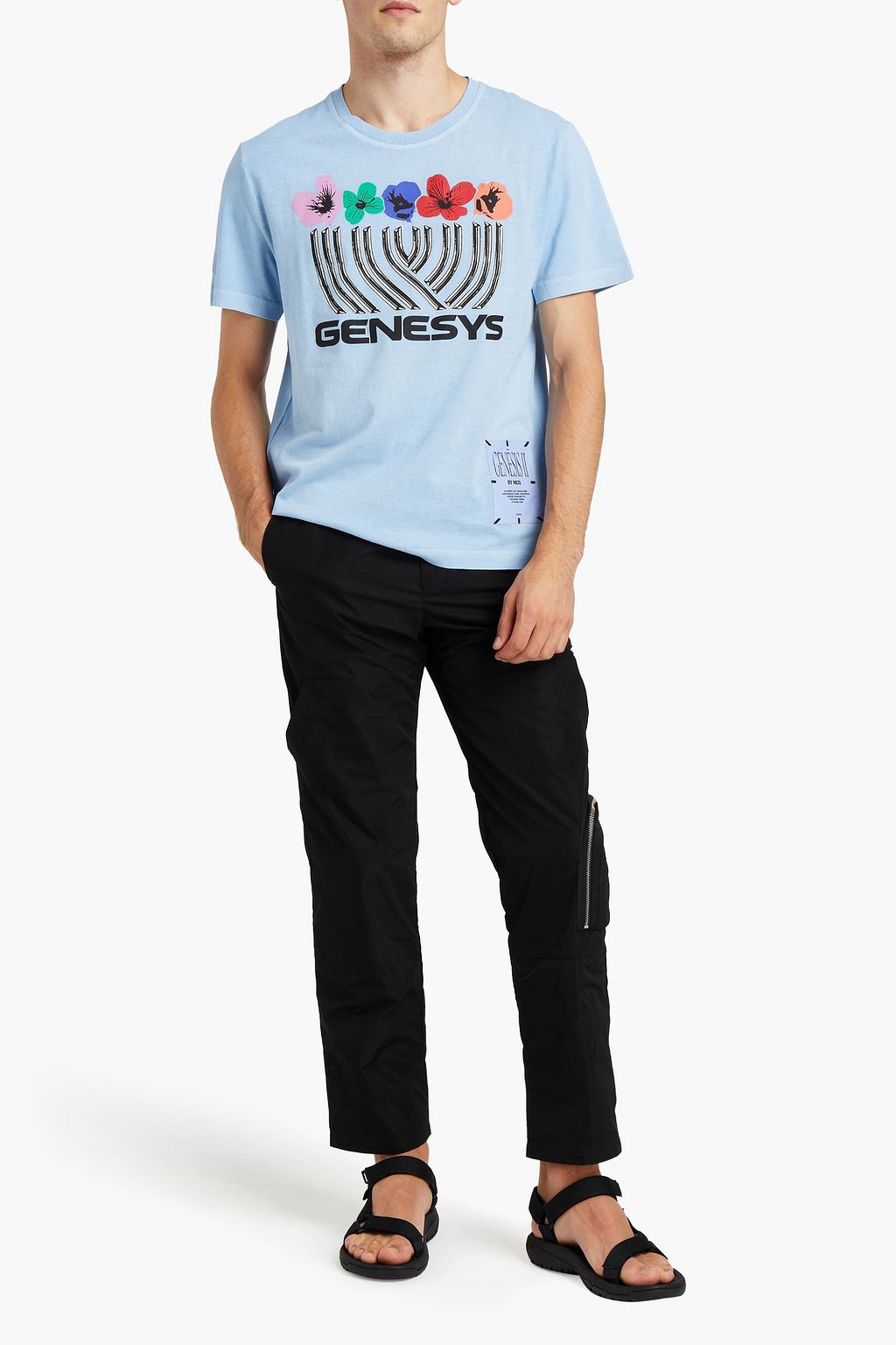 MCQ ALEXANDER MCQUEEN Printed cotton-jersey T-shirt