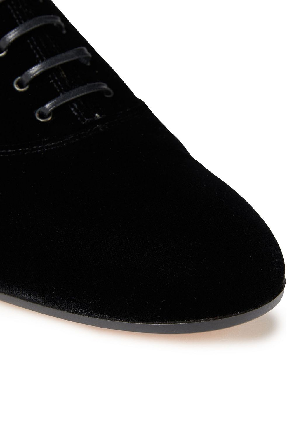 GIANVITO ROSSI Velvet brogues