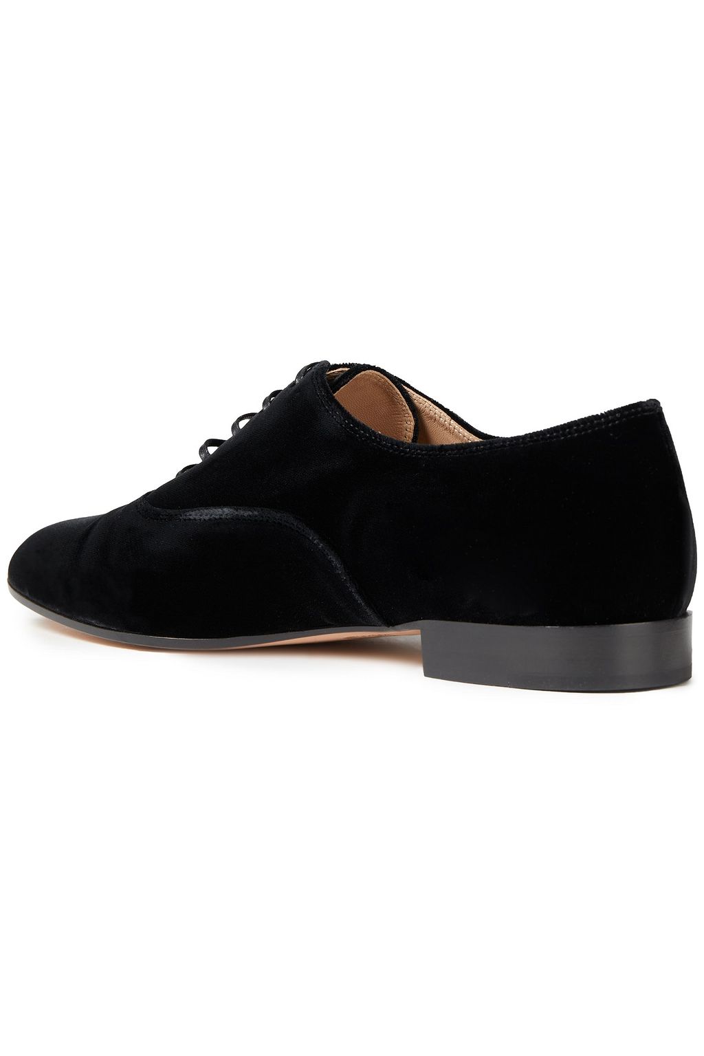 GIANVITO ROSSI Velvet brogues