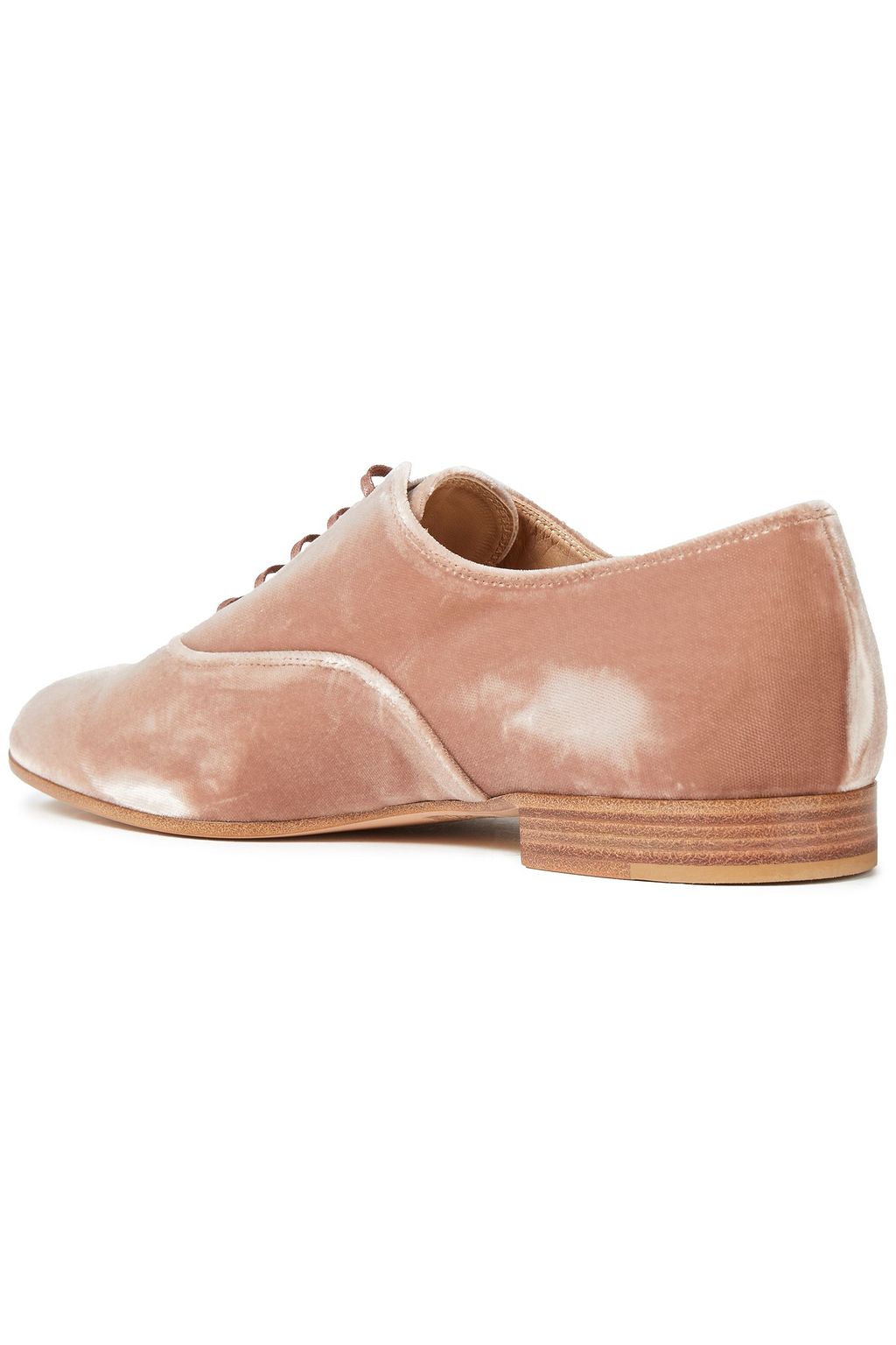 GIANVITO ROSSI Velvet brogues