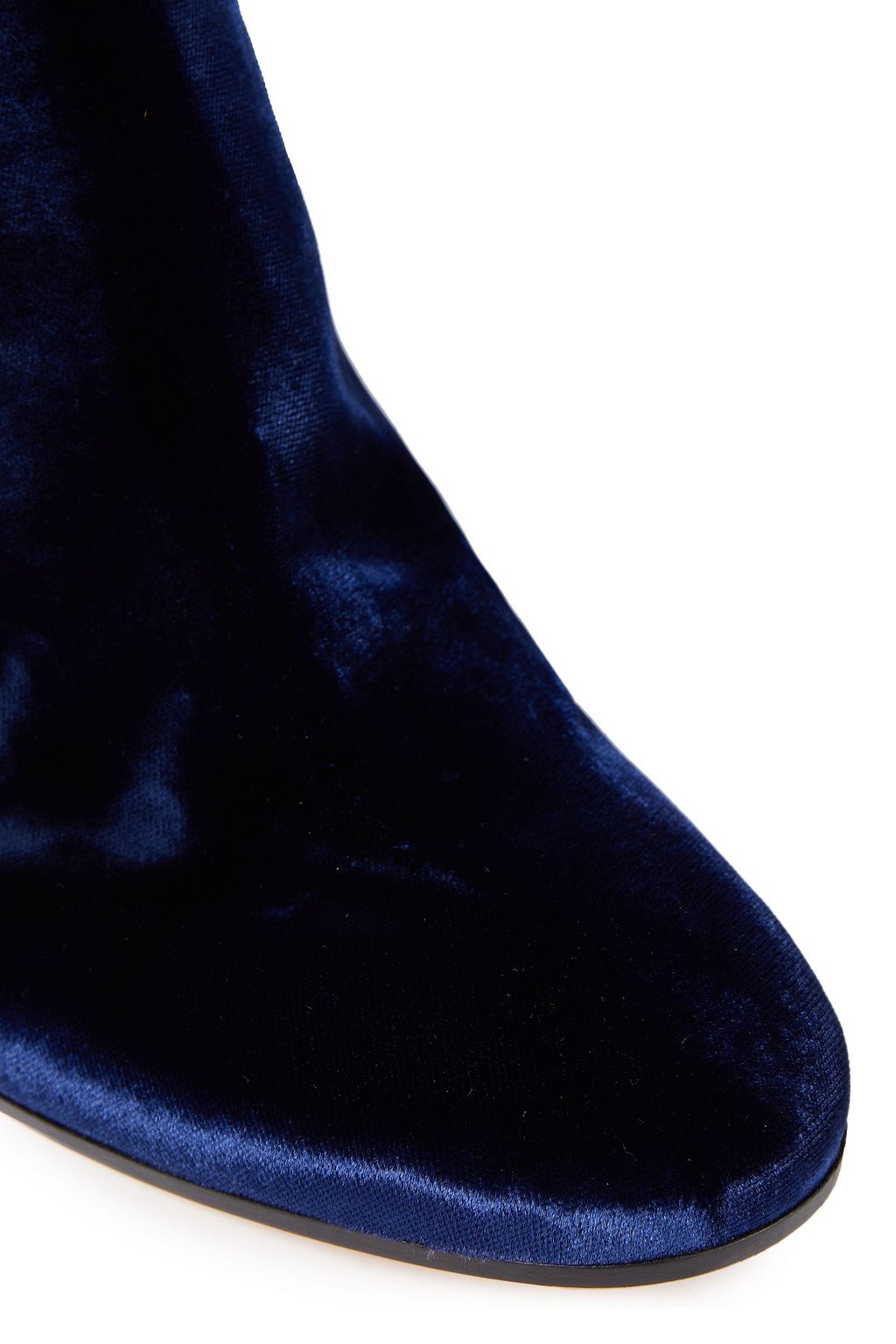 GIANVITO ROSSI Rolling 85 velvet ankle boots