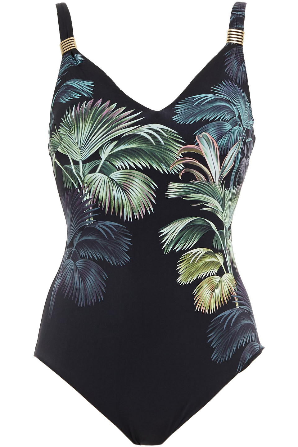 Jets Australia By Jessika Allen Woman Printed Swimsuit Black Size 12