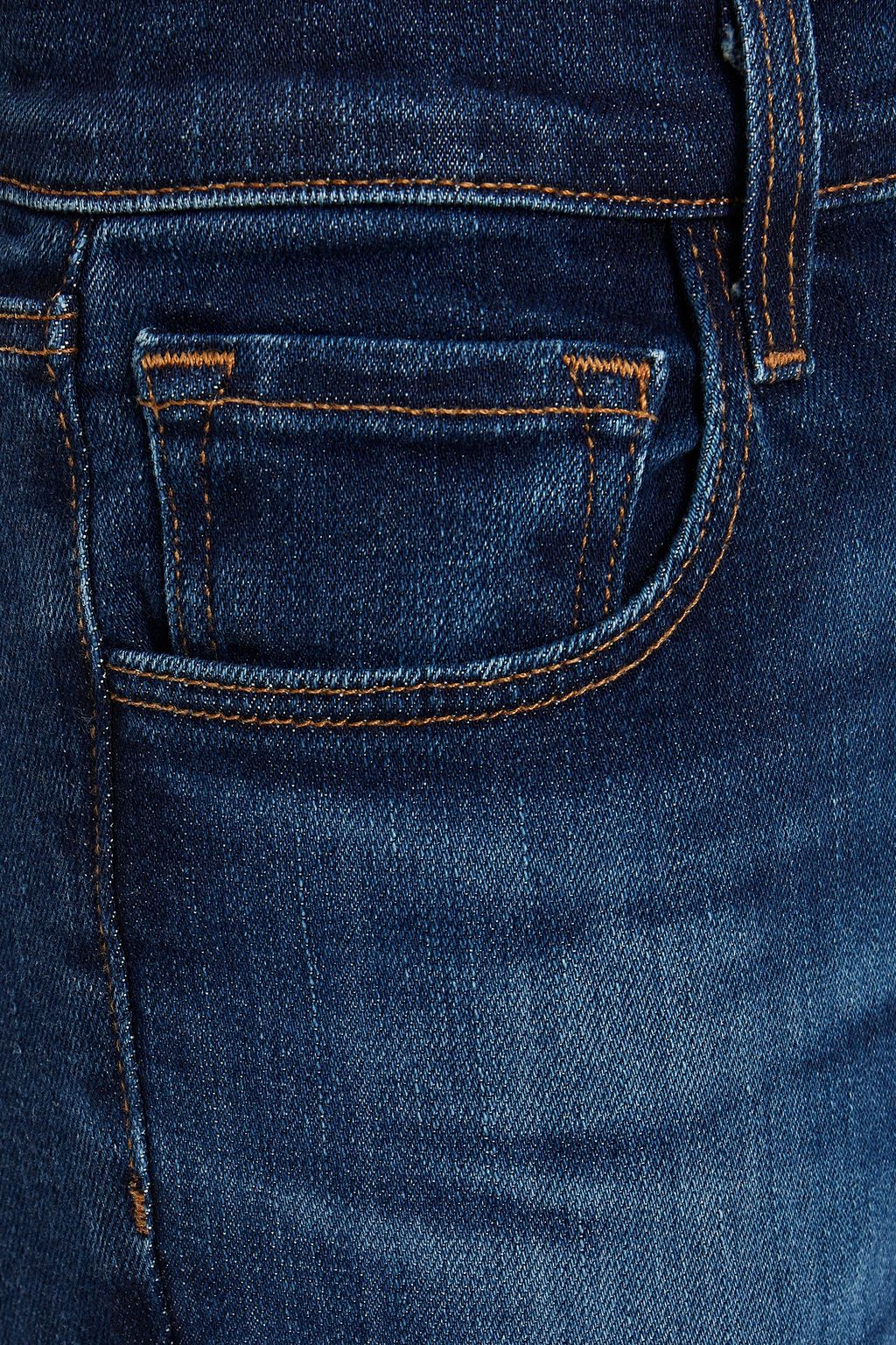 J BRAND Luna high-rise straight-leg jeans