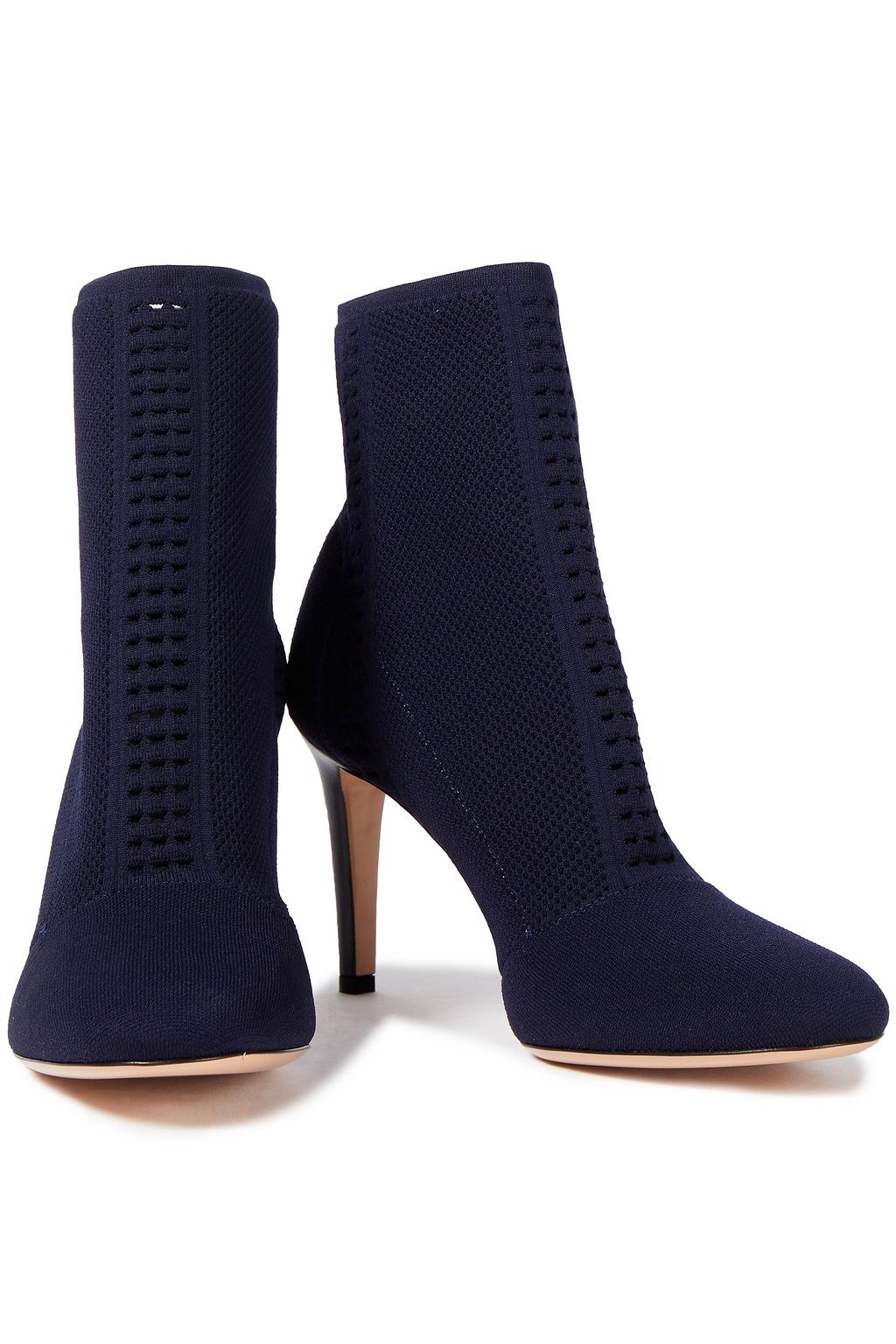 GIANVITO ROSSI Stretch-mesh ankle boots