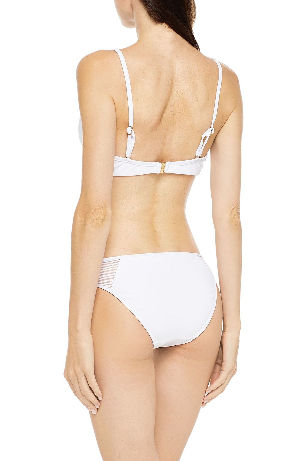JETS AUSTRALIA BY JESSIKA ALLEN Jacquard-trimmed low-rise bikini briefs