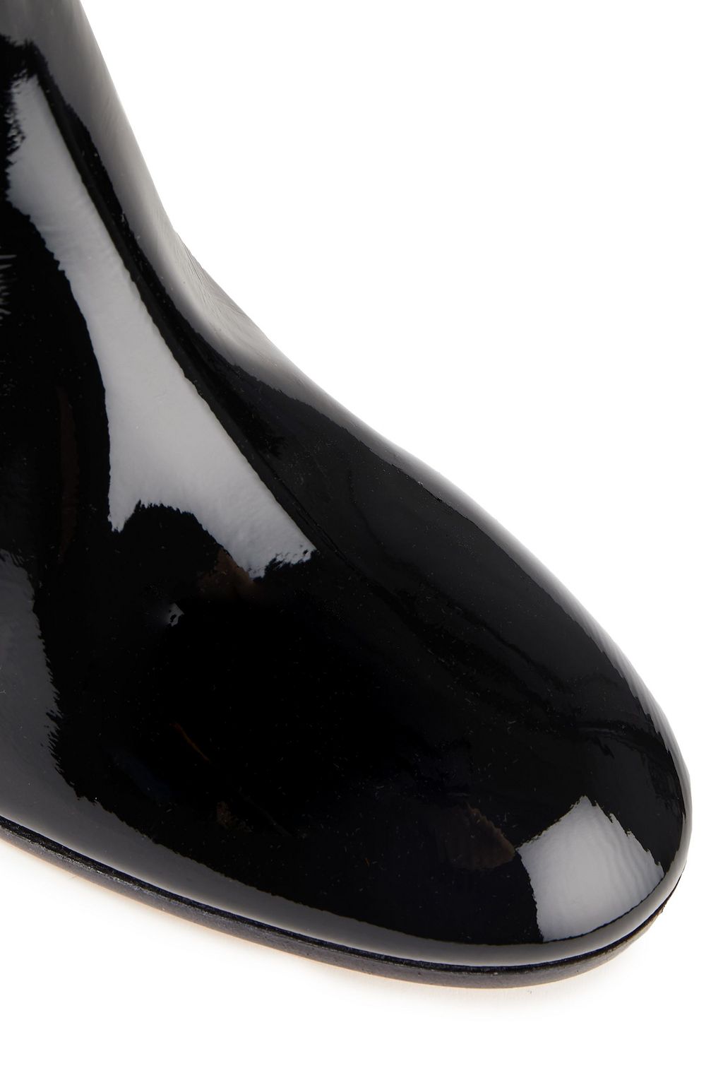 GIANVITO ROSSI Patent-leather thigh boots