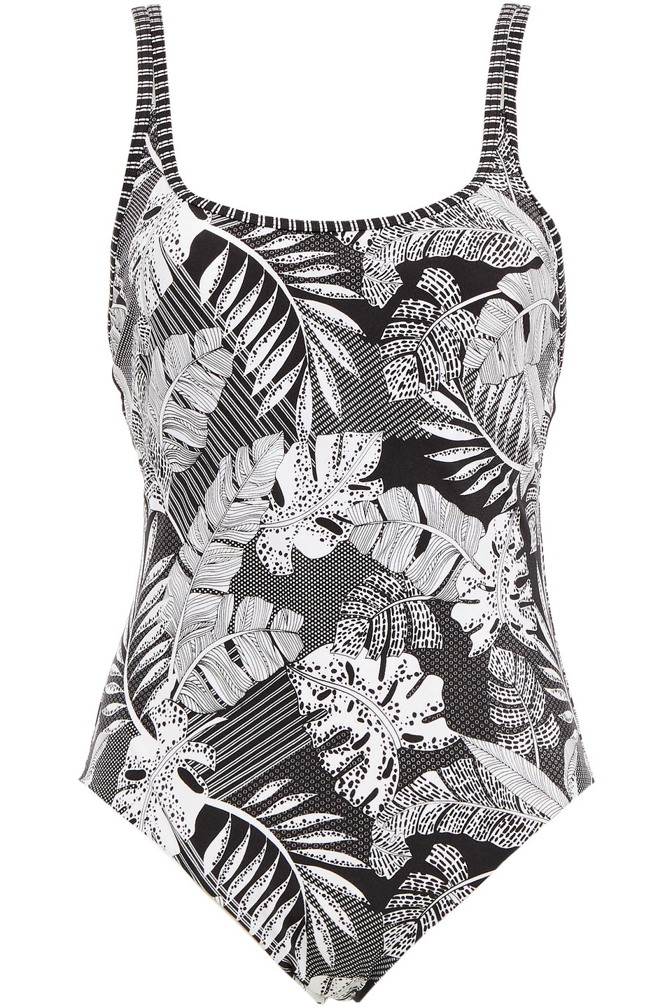 Jets Australia By Jessika Allen Woman Printed Swimsuit Black Size 10