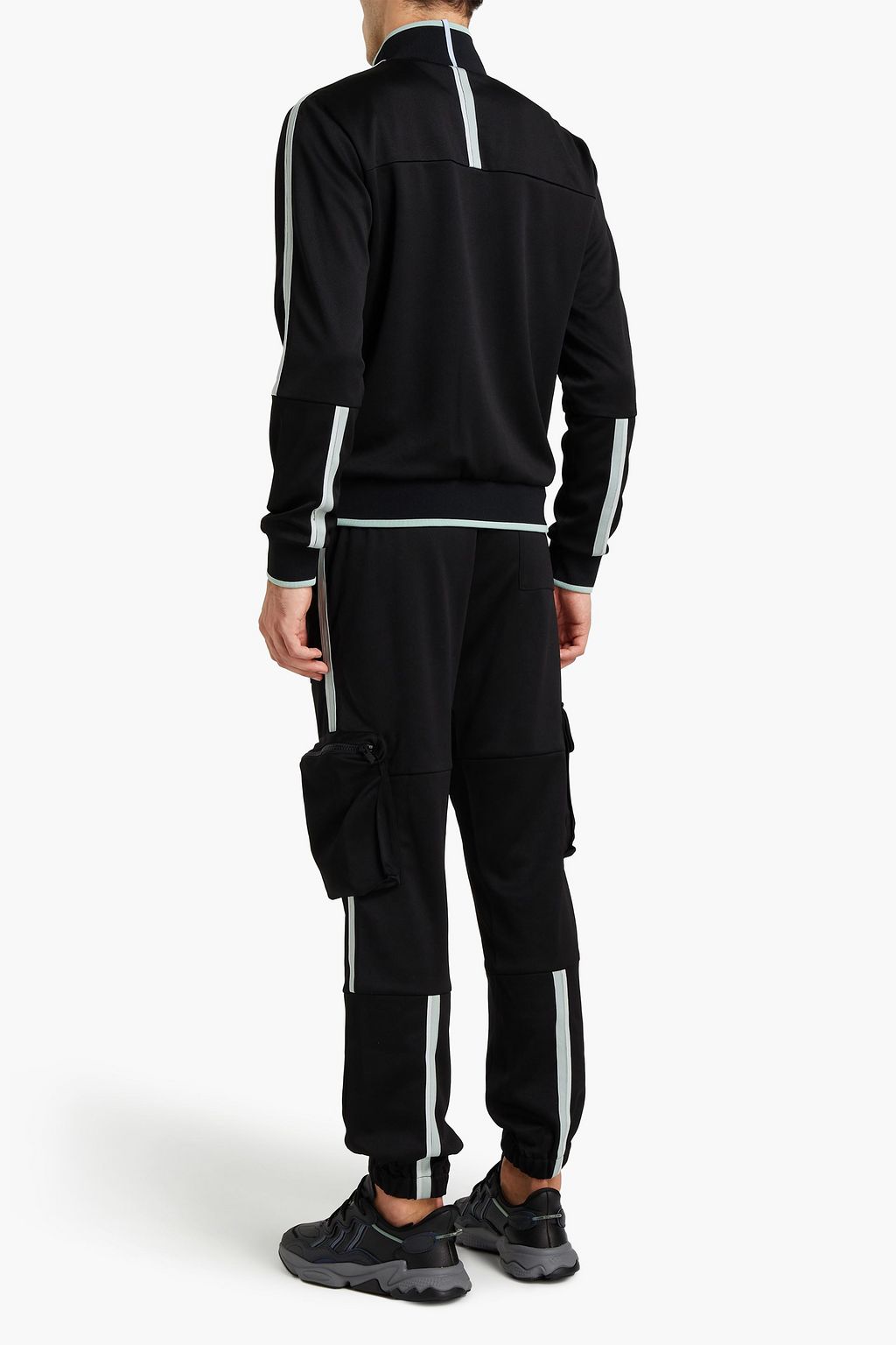 MCQ ALEXANDER MCQUEEN Stretch-piquè track pants
