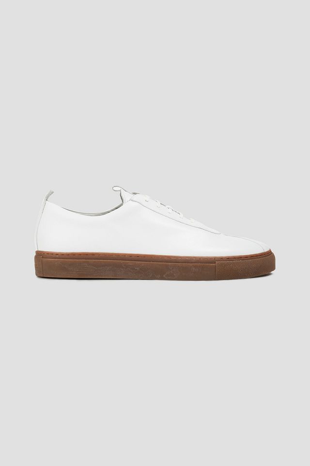 Leather sneakers