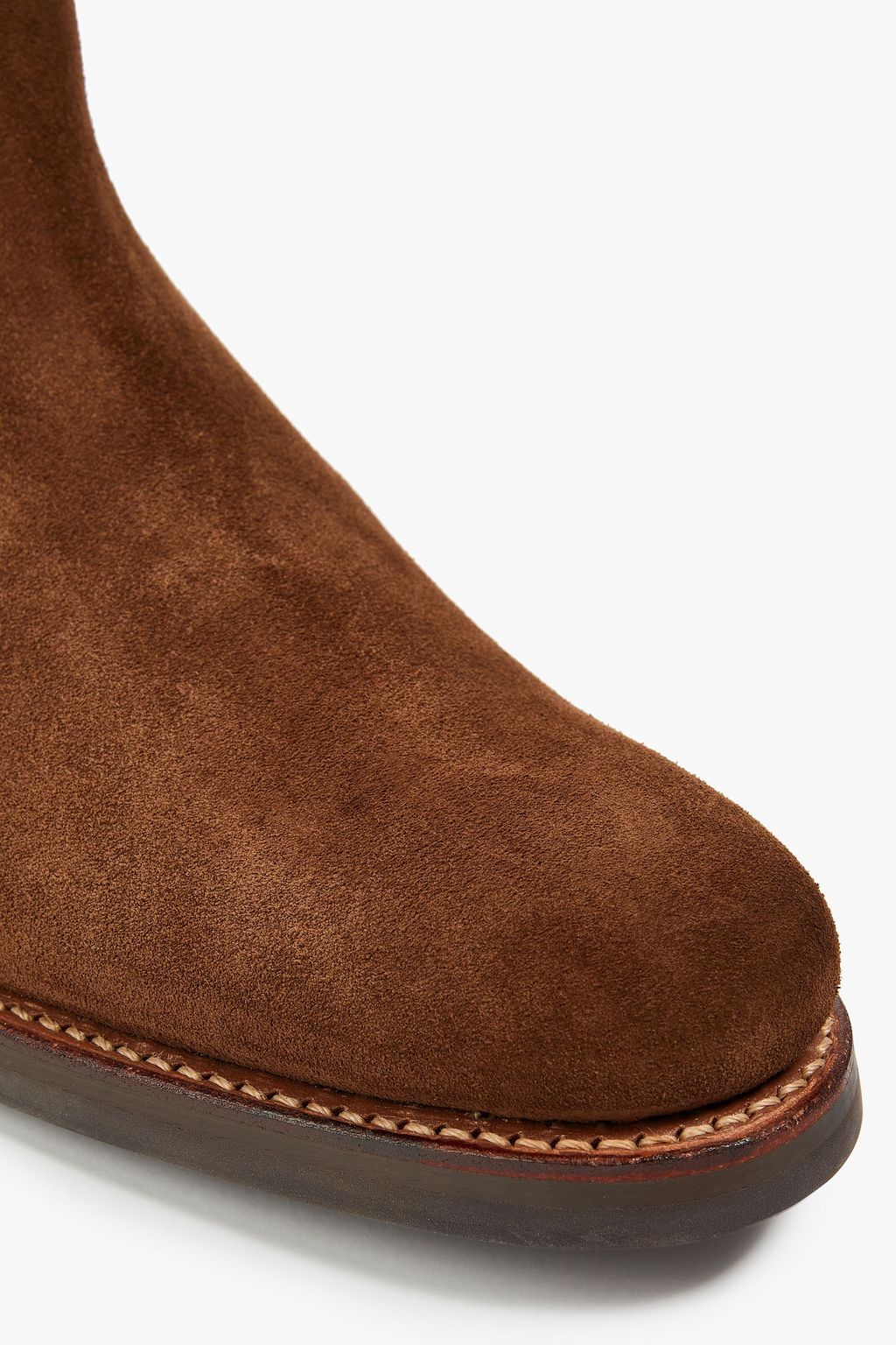 GRENSON Suede Chelsea boots