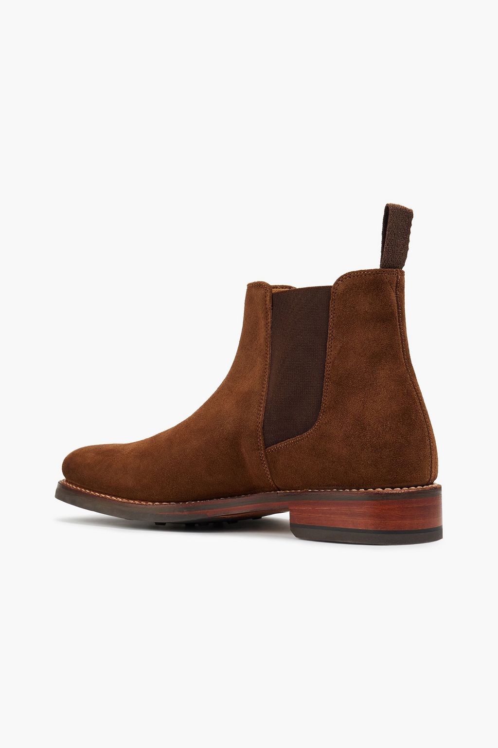 GRENSON Suede Chelsea boots
